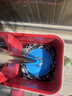 雅高 旋转拖把配件共2拖把头+加粗拖把杆+圆盘吸水拖地神器墩布拖布 实拍图