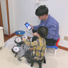 GERTHRON德国儿童架子鼓音乐启蒙初学者爵士鼓3-6岁生日礼物 电镀版【7鼓2镲】中号架子鼓 实拍图