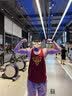 撸铁狗健身背心男士宽松工字运动速干衣无袖肌肉训练高弹力吸汗透气 酒红色 L 实拍图