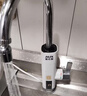 奥克斯（AUX）电热水龙头热水器加热水龙头快速热水变频恒温厨房下进水 【大屏数显】雪山白+漏保插头+万向喷头 实拍图