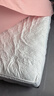 博洋家纺全棉棉花防水床笠席梦思床垫床褥子防尘床罩180*200cm韶华白 实拍图