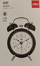 得力（deli）迷你复古机械闹钟低噪夜光卧室床头闹钟儿童 学生启蒙闹钟 黑色9024开学开学季新年礼物 实拍图