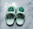 牧童儿童拖鞋夏男宝宝洞洞鞋软底女童卡通洗澡婴幼儿家居鞋奶龙绿150 实拍图