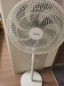 美的（Midea）【品质推荐】七叶轻音柔风电风扇/家用省电落地扇/台式电扇/广角摇头节能宿舍小型风扇 SAE35CA 实拍图
