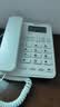 飞利浦（PHILIPS）有绳电话机座机 固定电话 办公家用 双接口 免电池 免提通话 一键拨号 黑名单 TD2815 白色 实拍图