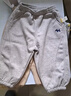 嘟嘟家宝宝春装裤子运动户外女童慢跑裤洋气时髦男童卫裤休闲卡通童装春 麻灰色 100 实拍图