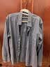 BLACKMONDAY纯棉色纺长袖衬衫男秋冬季全棉高级感男士休闲商务衬衣 实拍图