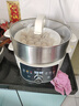 美的（Midea）电蒸锅电煮锅0涂层不锈钢底锅家用上蒸下煮14.5L大容量蒸炖煮涮一体多功能专用锅新款自营 ZGC2899 实拍图