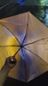 【全网爆款】手动UV折叠雨伞男女晴雨伞两用防晒遮阳黑胶伞 【新人福利】7骨 纯色随机无黑胶 实拍图