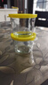 网红咸菜碗玻璃密封罐加厚酱菜盒冰箱保鲜罐小菜泡菜罐分装盒 两只随机装 2个 180ml 实拍图