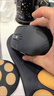 罗技（Logitech）大师系列 MX Master 3S 无线蓝牙鼠标 人体工学 办公 静音鼠标 高端 石墨黑 带无线接收器 实拍图