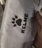 卡尔美（KELME）长筒足球袜防滑纱厚底高筒专业足球比赛训练精英运动袜 白色 M 实拍图
