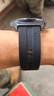 ZNNCO 适用于华为手表表带watch4/GT1/GTPro/GT4/GT5/Pro/watch4荣耀magic腕带 【曜石黑】液态硅胶丨46mm表盘通用丨22mm口径 男女士保时捷版设计运动款商务 实拍图