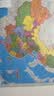 【官方正版 通用】2026中国地图挂图+世界地图挂图 超值套装共2张 尺寸约1.1米*0.8米 高清防水标准政区图 学生地理学习 办公家庭装饰 无拼缝通用新版墙贴挂画挂图 实拍图