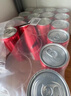 可口可乐（Coca-Cola）零度 Zero 无糖汽水 碳酸饮料 330ml*24摩登罐  实拍图