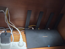 华为路由AX6 new 黑色  Wi-Fi6+ 7200Mbps 千兆路由器 家用高速全屋覆盖大户型 wifi穿墙王 实拍图