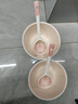 草莓陶瓷碗勺家用高颜值米饭碗少女心甜品碗釉下彩餐具套装 【4件套】浅粉草莓2碗2勺 实拍图