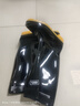 回力雨鞋男士防水鞋防滑耐磨胶鞋轻便厨师鞋雨靴套鞋807  黑色高筒 42 实拍图