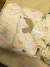 全棉时代儿童浴巾纯棉透气纱布浴巾新生婴儿宝宝洗澡大毛巾小鸭子95*95cm 实拍图