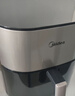 美的（Midea）小炎烤空气炸锅蒸烤一体上下双热源免翻面 多功能家用实用大容量6L 智能可视金属内腔烤箱KZC6054 实拍图