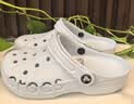 CROCS卡骆驰贝雅洞洞鞋轻便百搭男鞋一脚蹬洞洞鞋女拖鞋休闲鞋|10126 黑色-001(含智必星)【现货】 44 (280mm) 实拍图