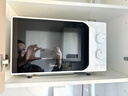 美的（Midea）微波炉经典双旋钮家用小型20L平板式易清洁便捷高效速热杀菌除味M202 实拍图