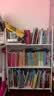 SOFS移动书架带轮落地宝宝儿童绘本架简易铁艺小型矮书柜学生床头书架 【钢板】常规款3层(有轮子) 实拍图