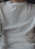 凡客诚品vancl 短袖T恤全棉圆领夏装男女同款 白色 3XL （建议180-210斤） 实拍图
