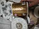 清风有芯卷纸 原木金装4层180克*10卷 卫生纸纸巾  厕纸 卷筒纸 单提 实拍图