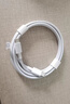 华为（HUAWEI）6A数据线充电线 USBType-C转USBType-C/线长1.8m/高品质线芯原装 白色CC800 实拍图
