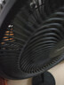美的（Midea）【超级单品】七叶轻音立式电风扇家用柔风落地扇台式桌面小型风扇大风量节能摇头宿舍电扇 SAF30AB 实拍图
