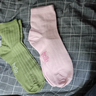 【马卡龙色系】袜子女糖果色四季款袜子女士亲肤中筒袜 换洗体验 2双 实拍图