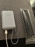 小米（MI）【3C认证】充电宝移动电源10000 自带线双向快充口袋版灰蓝色可上飞机/火车户外储能电源 实拍图
