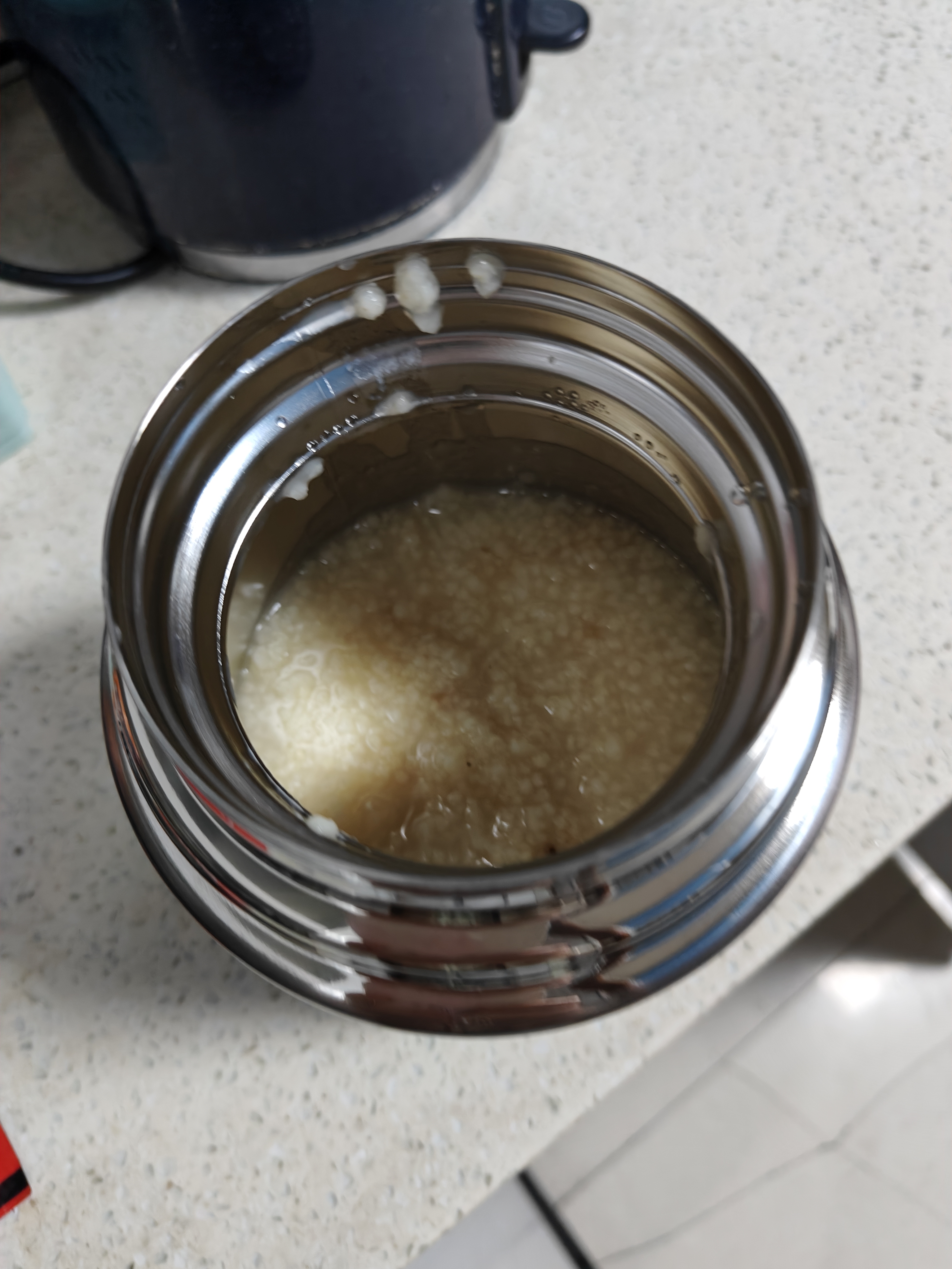 恩尔美（nRMEi）焖烧杯保温饭盒316闷焖烧罐焖粥壶神器大容量银耳羹双层焖烧饭盒 【抗菌316+餐具餐包】金色800ml 实拍图
