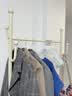 洁百纳衣架家用挂衣无痕防滑加粗成人衣挂宿舍用学生大号晾衣服挂钩衣撑 【加粗带钩款】井天蓝 20个 实拍图