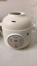 美的（Midea）电炖锅1-2人电炖盅隔水炖锅家用燕窝炖盅陶瓷炖汤盅电炖锅婴儿辅食小炖锅煲汤电炖锅电砂锅煲汤锅 1L 【1L=3碗 防烫把手】DZE1066 实拍图