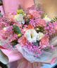 馨仪母亲节鲜花速递玫瑰向日葵康乃馨花束生日礼物全国同城配送 康乃馨玫瑰混搭花束 实拍图