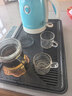 高档仿乌金石茶盘家用茶台沥水盘茶托盘茶具2025新款茶海套装干泡 中号43.5*26.5*3.5cm（蓄排两用） 实拍图