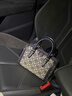 Tory Burch汤丽柏琦【520礼物】 T MONOGRAM 迷你提花波士顿酒桶包82939 Tory 海军蓝  405 实拍图