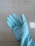 妙洁柔韧一次性手套 PE材质 100只装 27cm 食品级柔软服帖 强韧不易破 实拍图