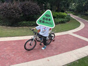 KinderKraftKK儿童自行车4-6-12岁学生单车青少年男女孩生日礼物山地车20寸银 实拍图