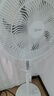 美的（Midea）【闪拆系列】一键闪电拆装直流变频家用语音电风扇一级能效轻音落地扇大风力卧室立式电扇SDJ30BC 实拍图