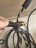 SKW发烧级 莲花转双莲花头低音炮线 一分二RCA音频线 功放SUB超低音专用连接线 BG03B-1.5米 实拍图