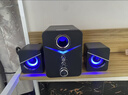 赛达 SADA电脑音响带麦克风耳机一体家用台式机小型音箱笔记本多媒体有线迷你桌面2.1低音炮喇叭D-221 实拍图