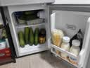 华宝小冰箱小型家用出租房用冷藏冷冻两用一级能效节能省电迷你宿舍寝室办公室二门电冰箱 【店长推荐】58L银色【一级能效】 实拍图