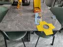 伊莎蓓尔折叠岩板餐桌小户型简约现代轻奢家用可伸缩饭桌带电磁炉实木方桌 1.5米岩板丨进口实木丨带静音滑轮 整装发货丨30年质保 实拍图