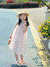 巴拉巴拉童装儿童连衣裙2026夏装新款女童宝宝裙子背心裙甜美网纱裙公主裙 红白色调00361 130 实拍图