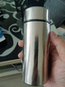 然也双层纯钛保鲜抑菌保温杯定制便携口袋杯男女士200ml雪花银XK-4577 实拍图
