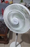 美的（Midea）【幸运草安睡1S】一级能效直流变频声控电风扇家用遥控卧室静音落地扇台式桌面抗菌大风力转页扇 实拍图