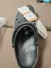 卡骆驰（CROCS）洞洞鞋贝雅卡骆班男鞋夏新款户外平底拖鞋沙滩鞋涉水鞋凉鞋205089 黑色/白色/正码正拍/拍前联系客服 43-44 (280mm) M10W12 实拍图